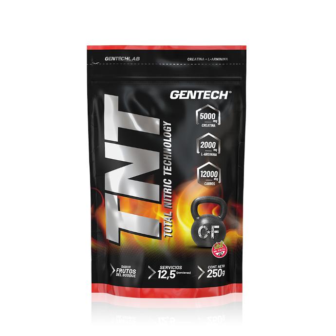 TNT Pre Workout Gentech con Creatina y Arginina